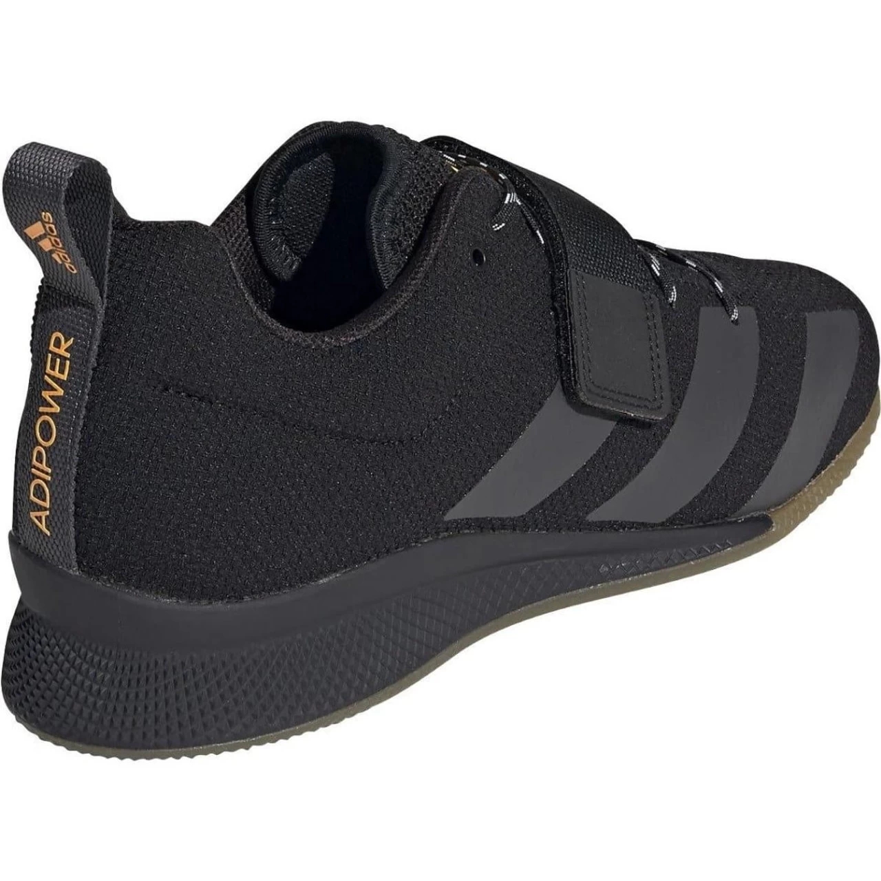 Adidas Adipower Weightlifting Shoes II Black Grey 5 Adidas Adipower Weightlifting Shoes II Black Grey - Image 5