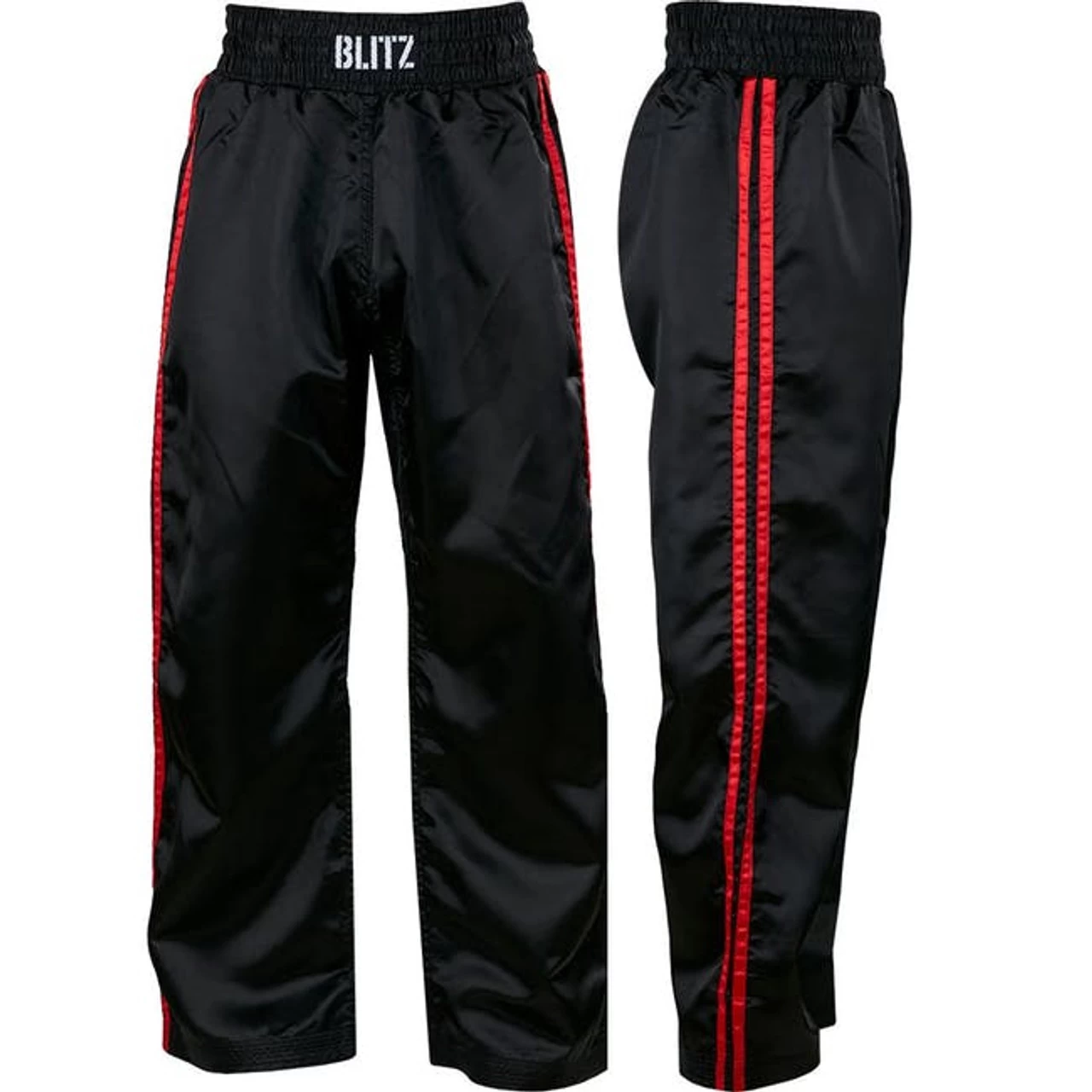 Blitz Adult Classic Satin Full Contact Trousers 3 Blitz Adult Classic Satin Full Contact Trousers - Image 3
