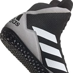 Adidas Mat Wizard 5 Wrestling Boots Black White -Boxing & Martial Arts Equipment Shop 0zteqf20q4m 40491.1673523419