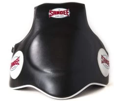 Sandee Leather Black & White Full Body Pad