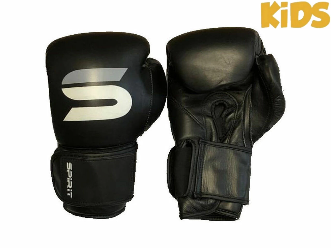 Spirit Sports Kids Leather Deluxe Boxing Gloves 1 Spirit Sports Kids Leather Deluxe Boxing Gloves