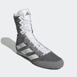 Adidas Box Hog 4 Grey White -Boxing & Martial Arts Equipment Shop a2rd5gbarbt 95554.1673344565