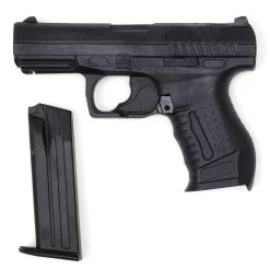REALISTIC TP RUBBER GLOCK HAND GUN W/ REMOVABLE MAGAZINE