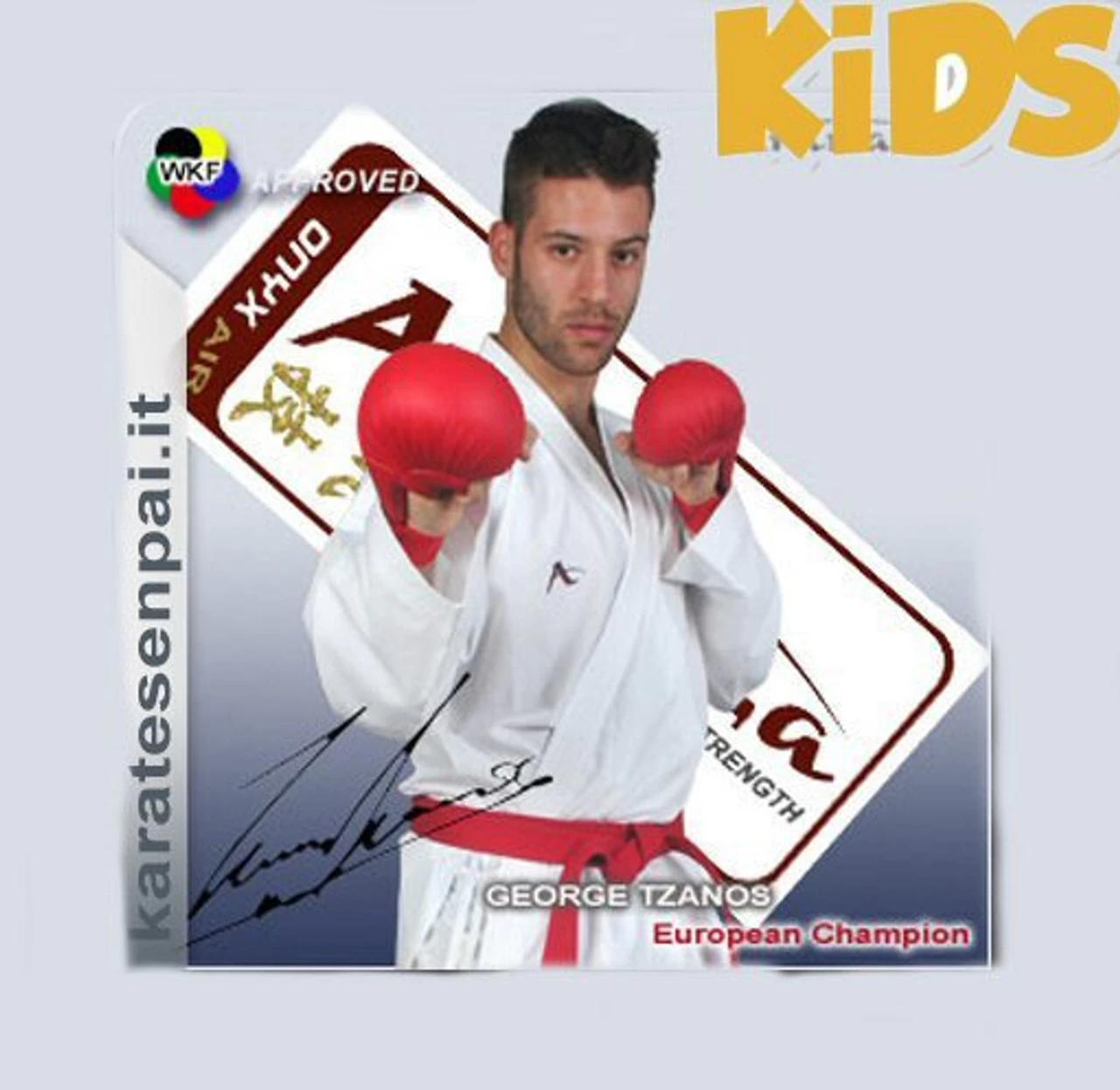 Arawaza Kids Onyx Air WKF Kumite Gi 1 Arawaza Kids Onyx Air WKF Kumite Gi