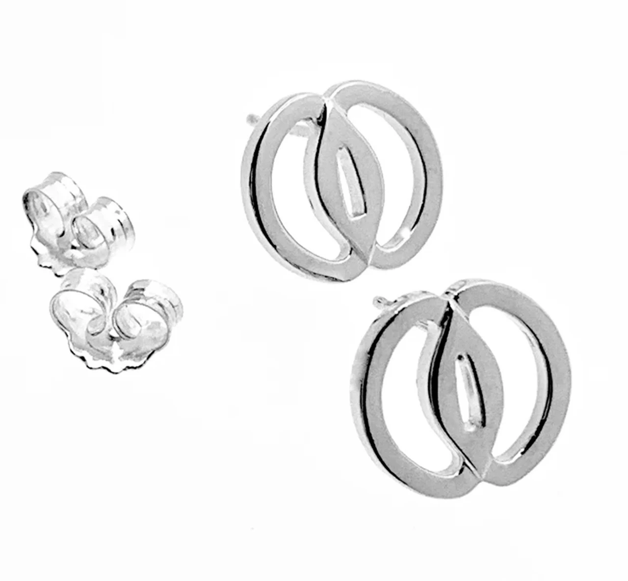 Musashi Tsuba Stud Earrings 1 Musashi Tsuba Stud Earrings