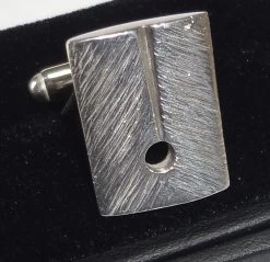 Sterling Silver Nakago Cufflinks