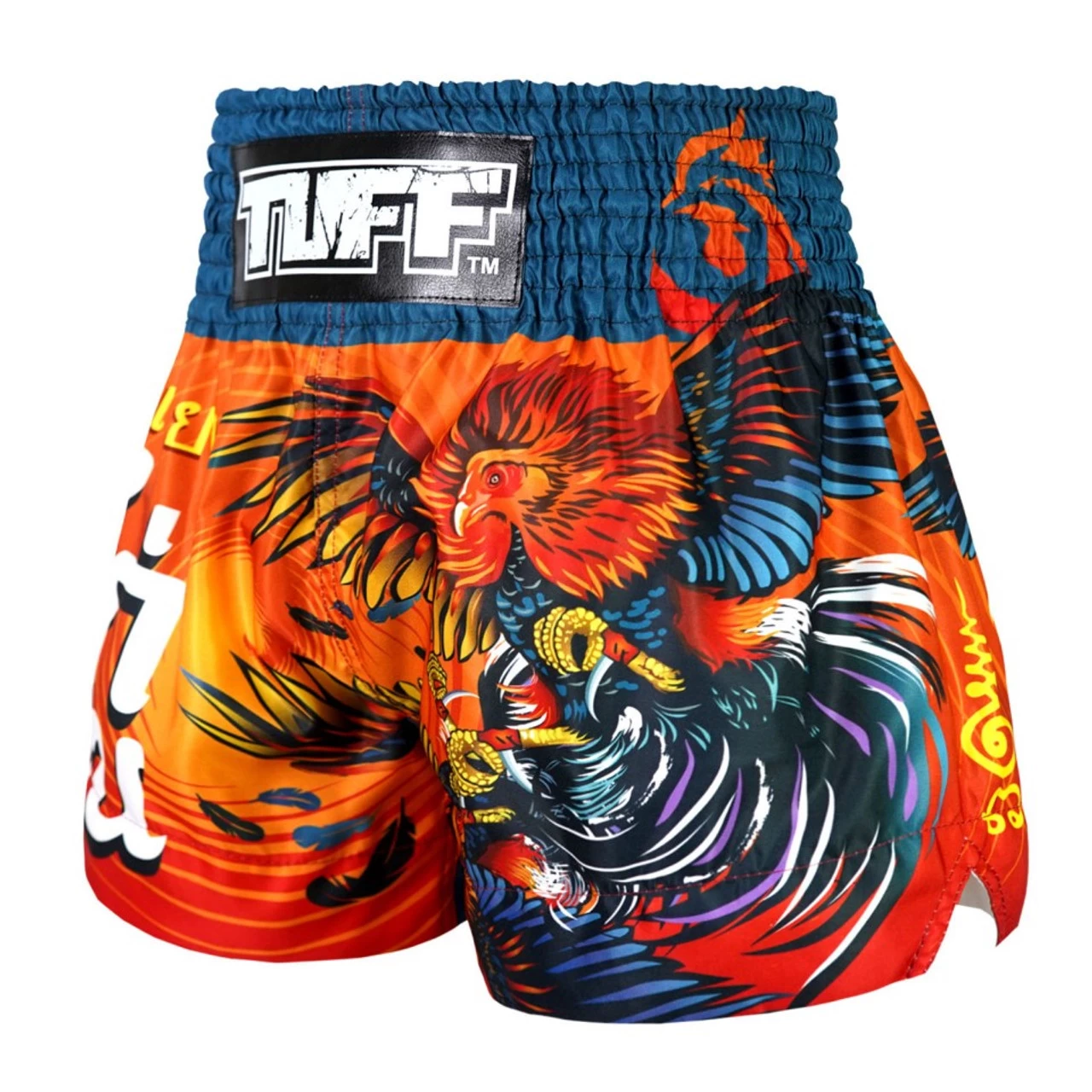 TUFF Muay Thai Shorts Lethwei Rooster 2 TUFF Muay Thai Shorts Lethwei Rooster - Image 2