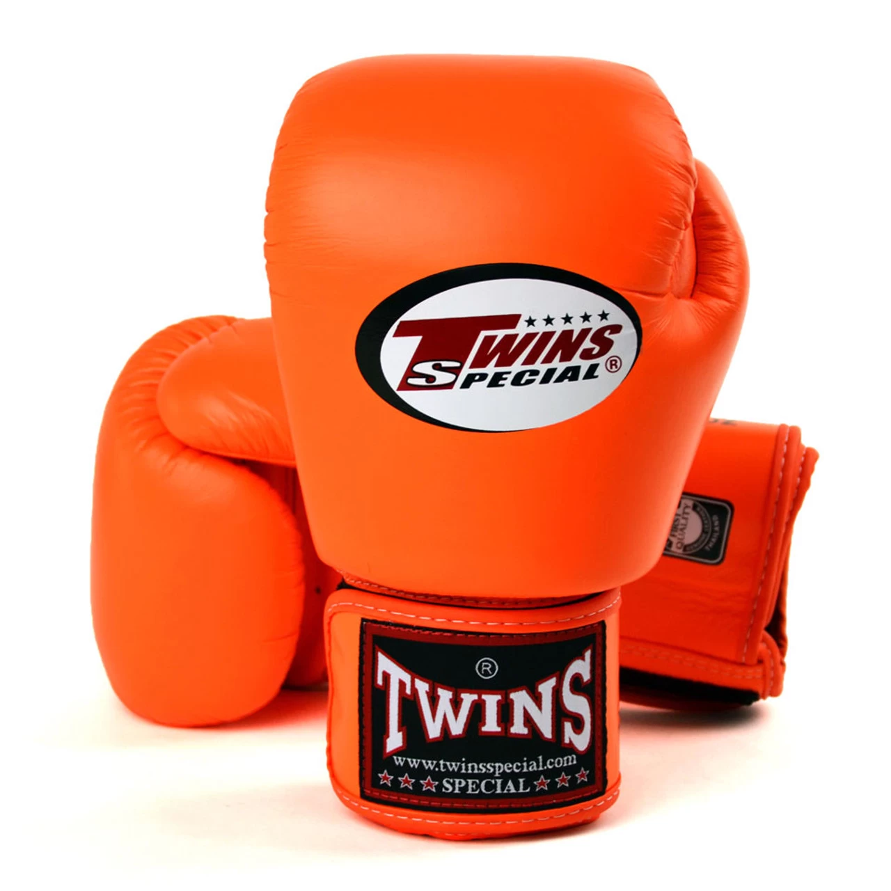 Twins Leather Velcro Boxing Gloves 13 Twins Leather Velcro Boxing Gloves - Image 13