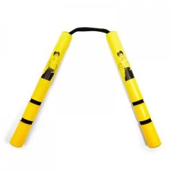 Bruce Lee Game Of Death Foam Nunchucka With Cord