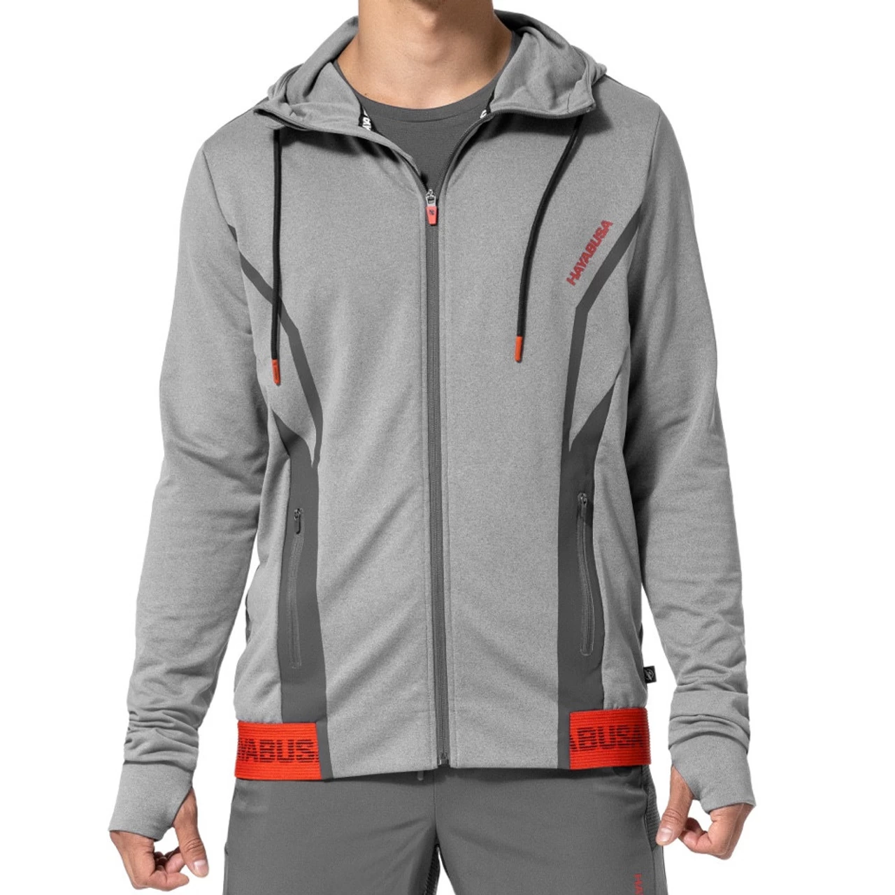 Hayabusa Men’s Zip Up Performance Hoodie 3 Hayabusa Men’s Zip Up Performance Hoodie - Image 3