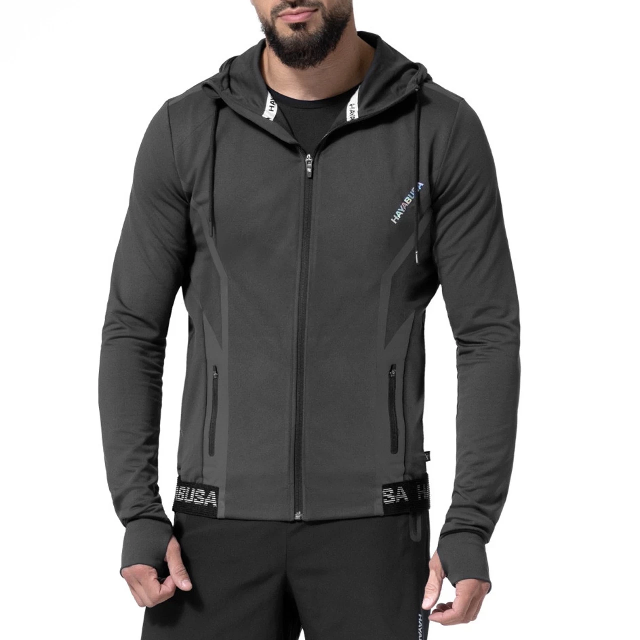 Hayabusa Men’s Zip Up Performance Hoodie 2 Hayabusa Men’s Zip Up Performance Hoodie - Image 2