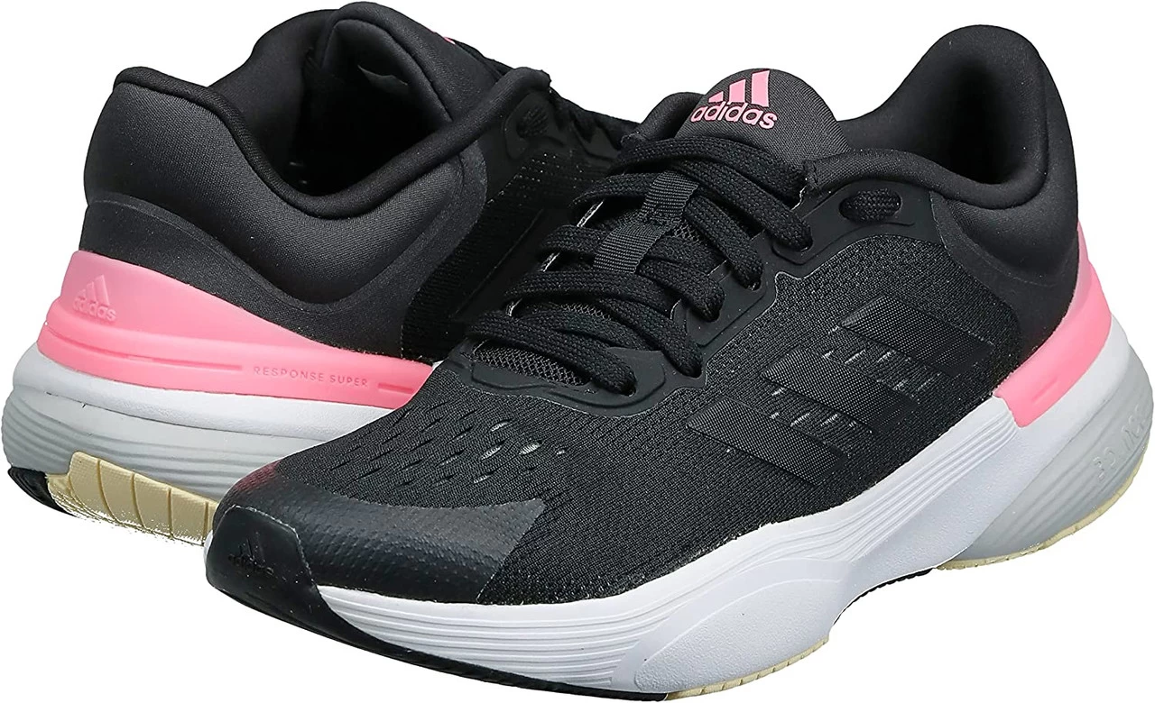 Adidas Women's Response Super 3.0 Running Shoes Black 3 Adidas Women's Response Super 3.0 Running Shoes Black - Image 3