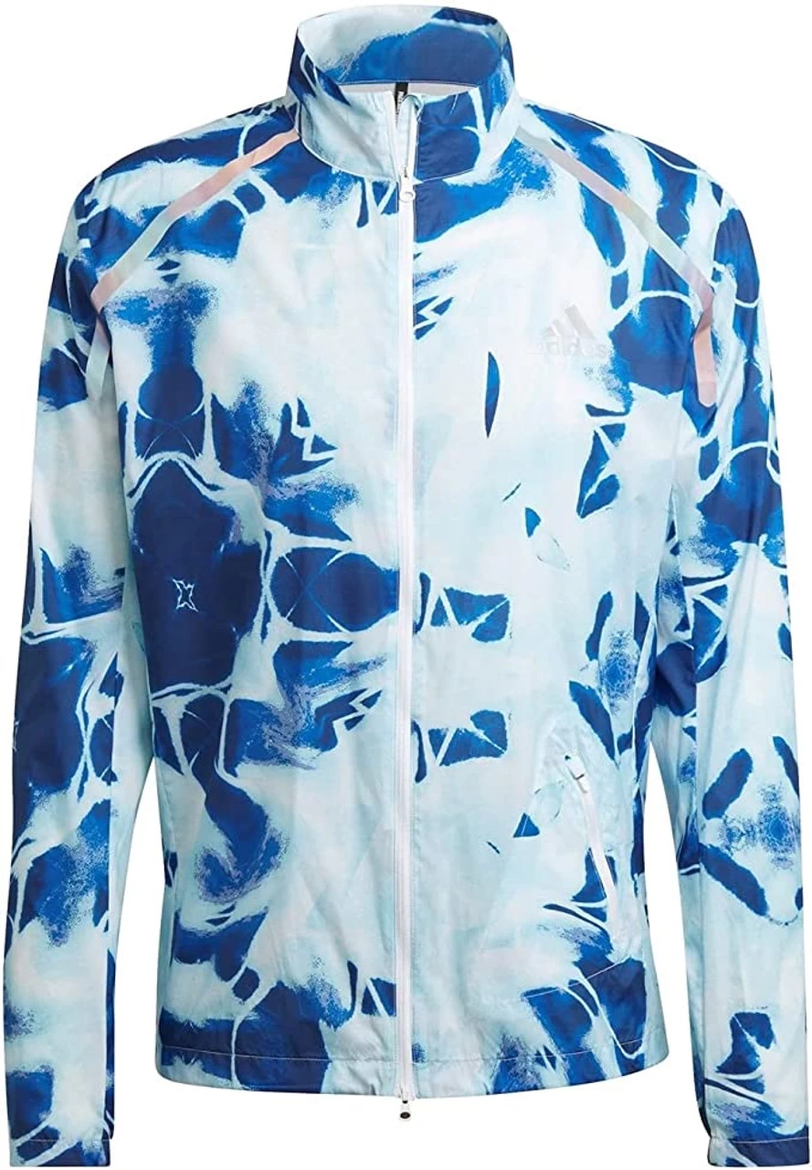 ADIDAS MARATHON JACKET WHITE ROYAL BLUE 1 ADIDAS MARATHON JACKET WHITE ROYAL BLUE
