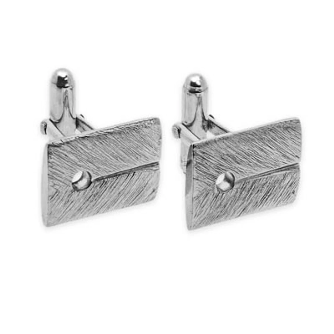 Sterling Silver Nakago Cufflinks 2 Sterling Silver Nakago Cufflinks - Image 2