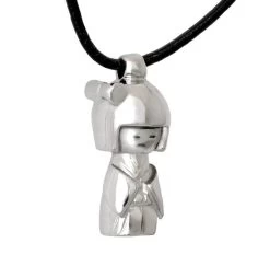 Kokeshi Doll Pendant With Leather Cord -Boxing & Martial Arts Equipment Shop g00oremcfg3 46681.1698058727