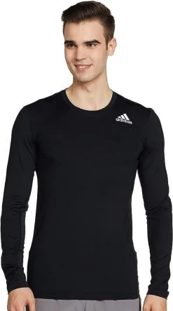 Adidas Techfit Long Sleeve Black