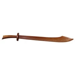 Wooden Kung Fu Broadsword 33.5"