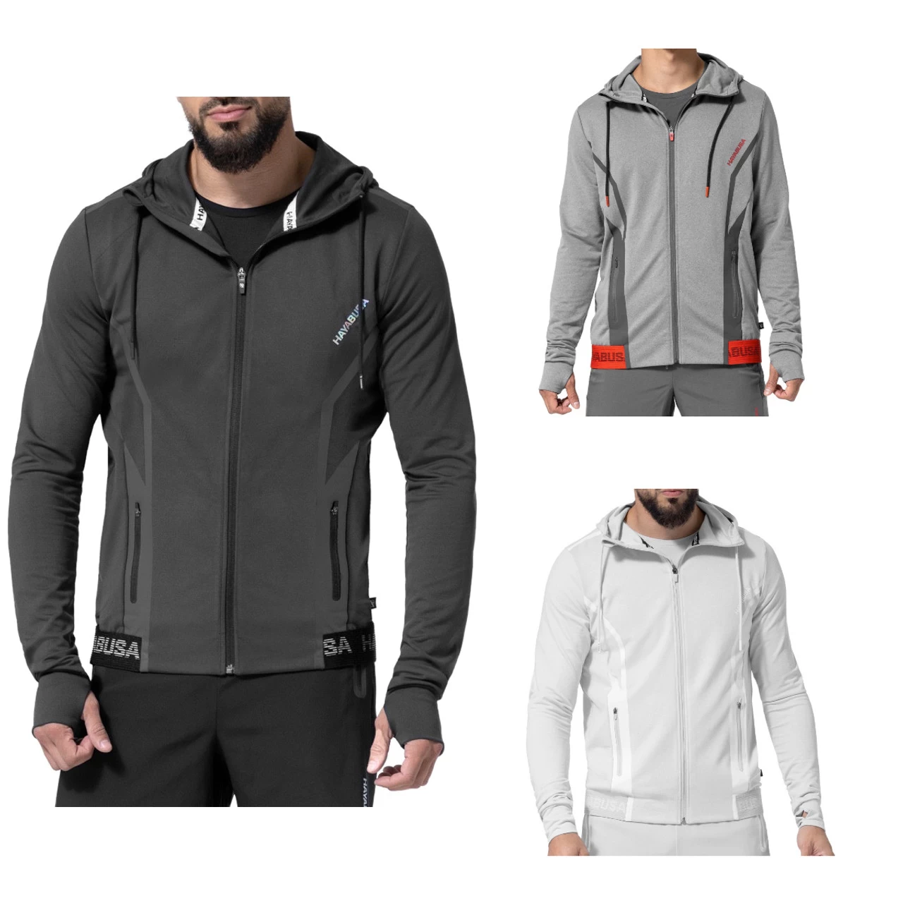 Hayabusa Men’s Zip Up Performance Hoodie 1 Hayabusa Men’s Zip Up Performance Hoodie
