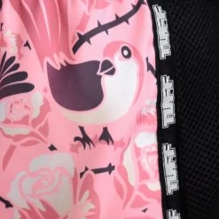 TUFF Muay Thai Shorts Retro Style Pink Birds With Roses -Boxing & Martial Arts Equipment Shop hcwr4su1ohe 32594.1661342678