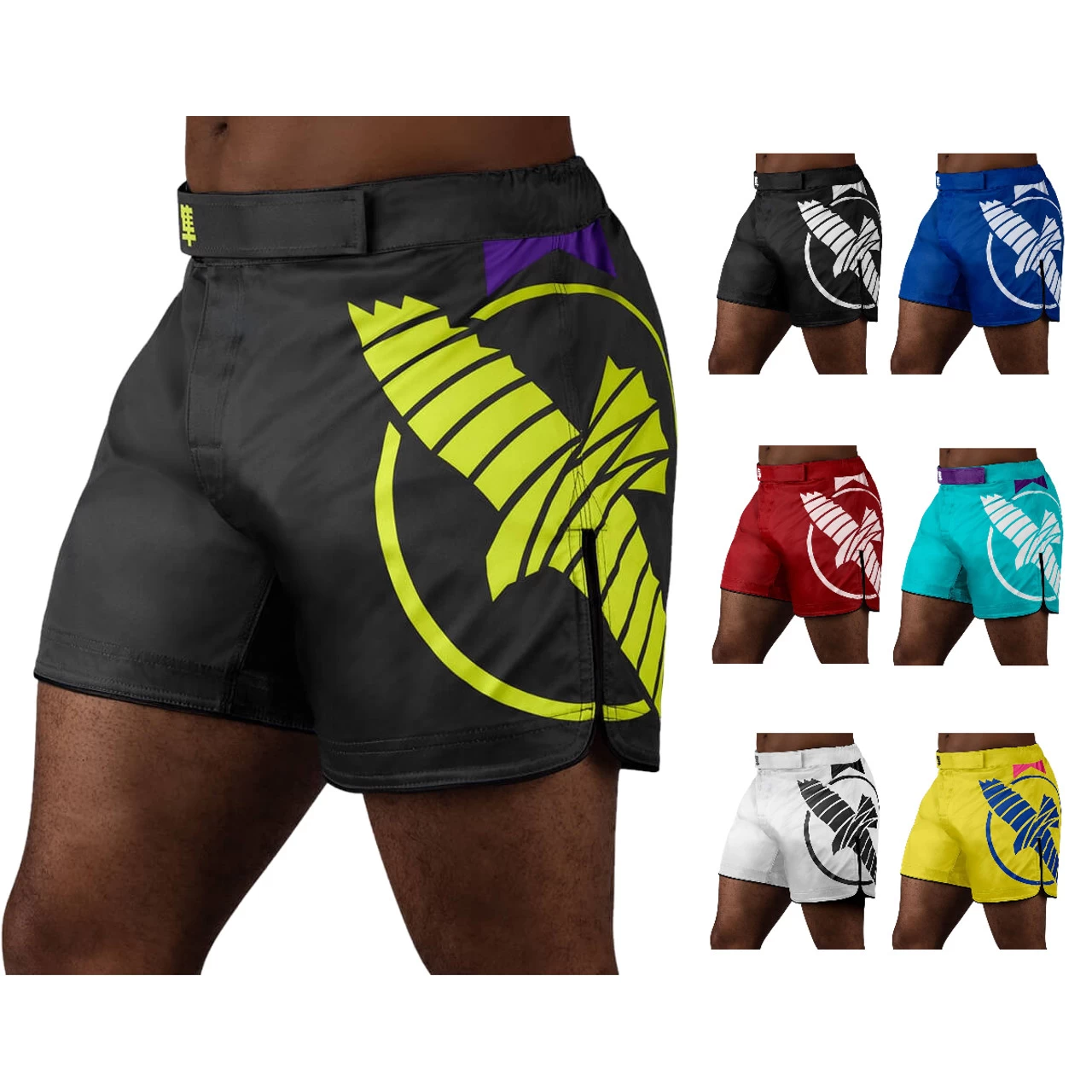 Hayabusa Icon Mid Length Fight Shorts 1 Hayabusa Icon Mid Length Fight Shorts