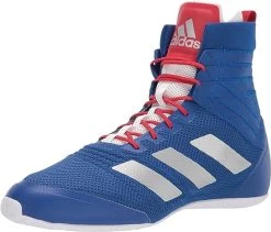 Adidas Speedex 18 Blue Silver Red Boxing Boots -Boxing & Martial Arts Equipment Shop hwiocad4zqd 20763.1690980213