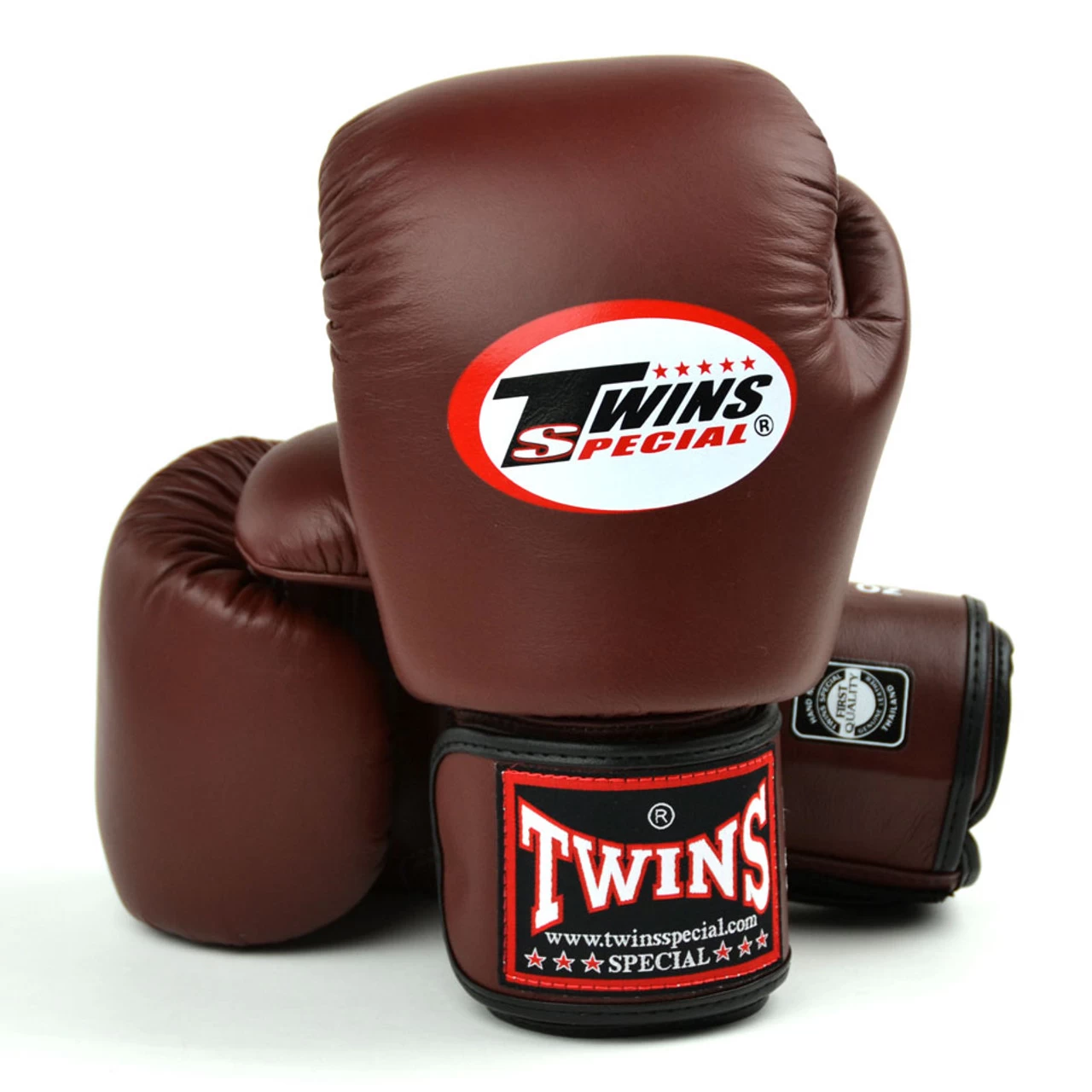 Twins Leather Velcro Boxing Gloves 4 Twins Leather Velcro Boxing Gloves - Image 4