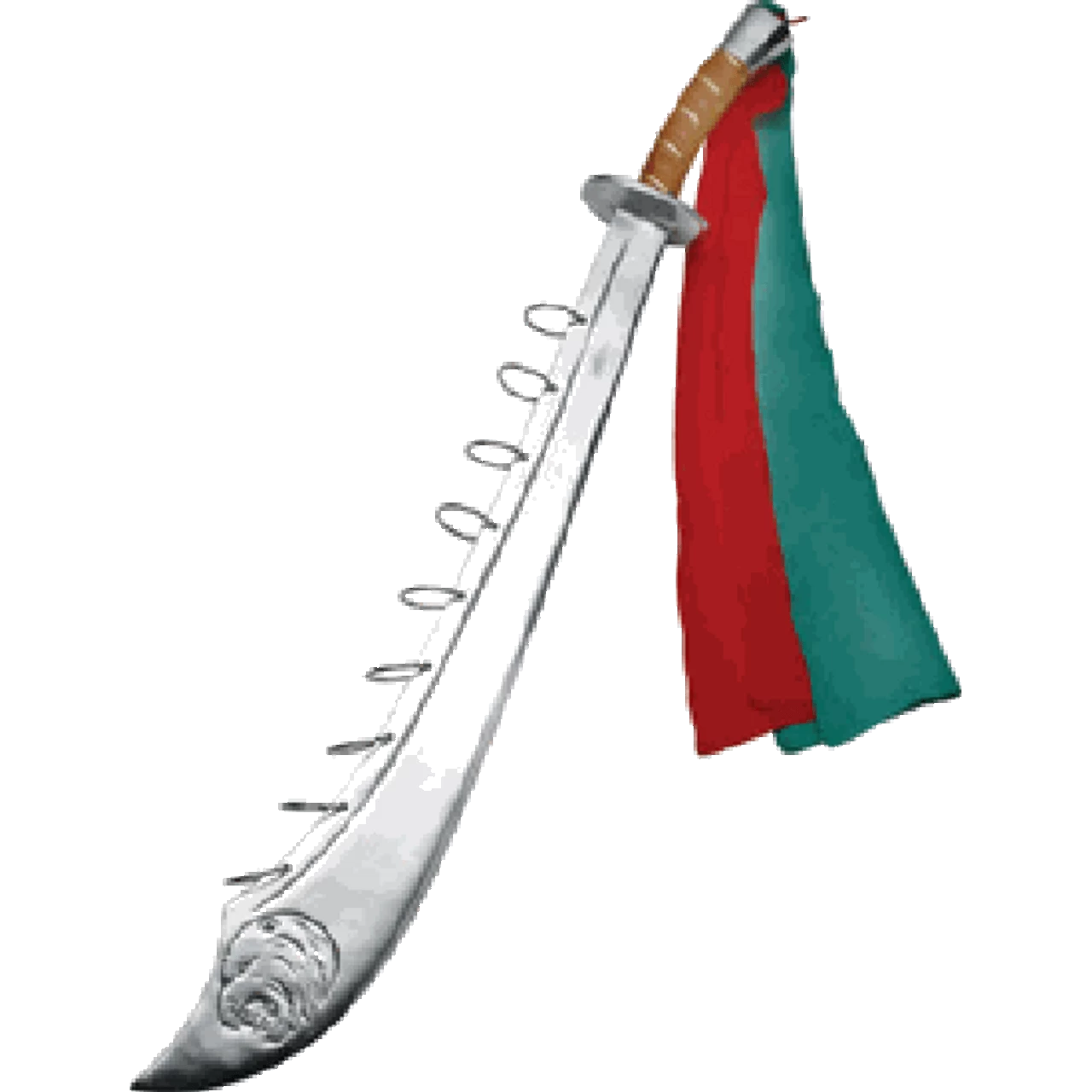 Aluminium Nine Ring Broadsword 1 Aluminium Nine Ring Broadsword