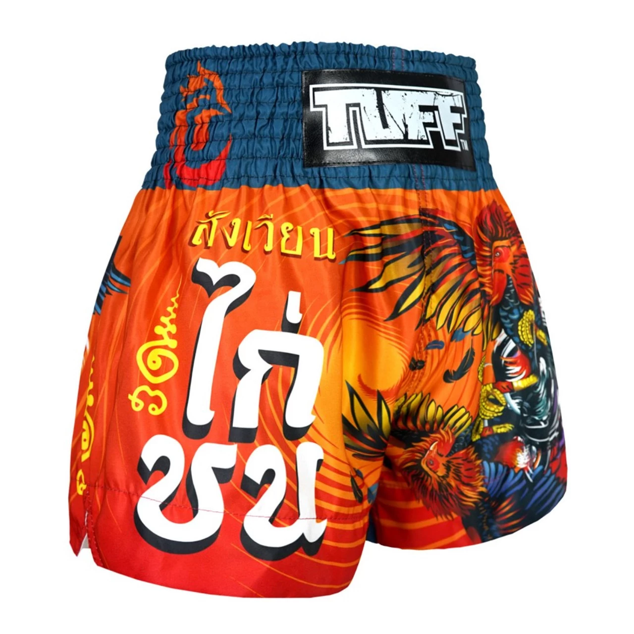 TUFF Muay Thai Shorts Lethwei Rooster 4 TUFF Muay Thai Shorts Lethwei Rooster - Image 4