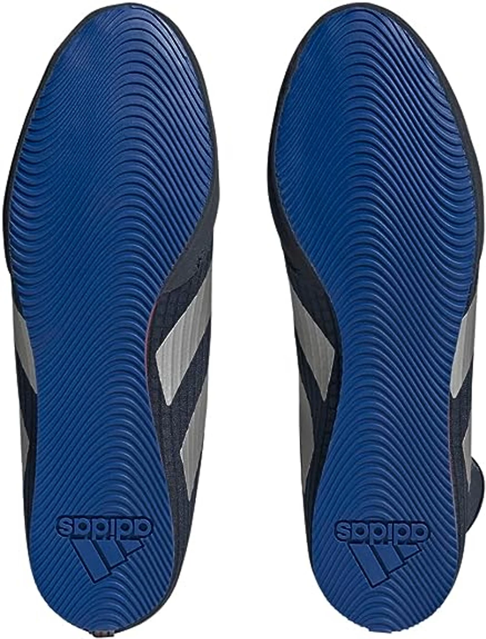 Adidas Box Hog 4 Navy Boxing Boots 4 Adidas Box Hog 4 Navy Boxing Boots - Image 4