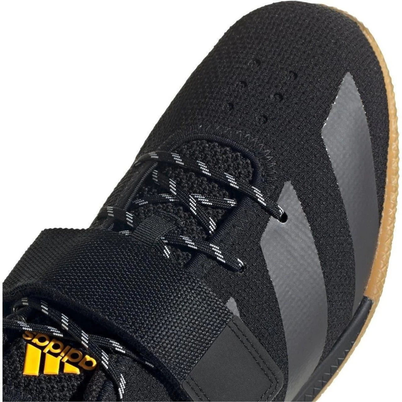 Adidas Adipower Weightlifting Shoes II Black Grey 4 Adidas Adipower Weightlifting Shoes II Black Grey - Image 4