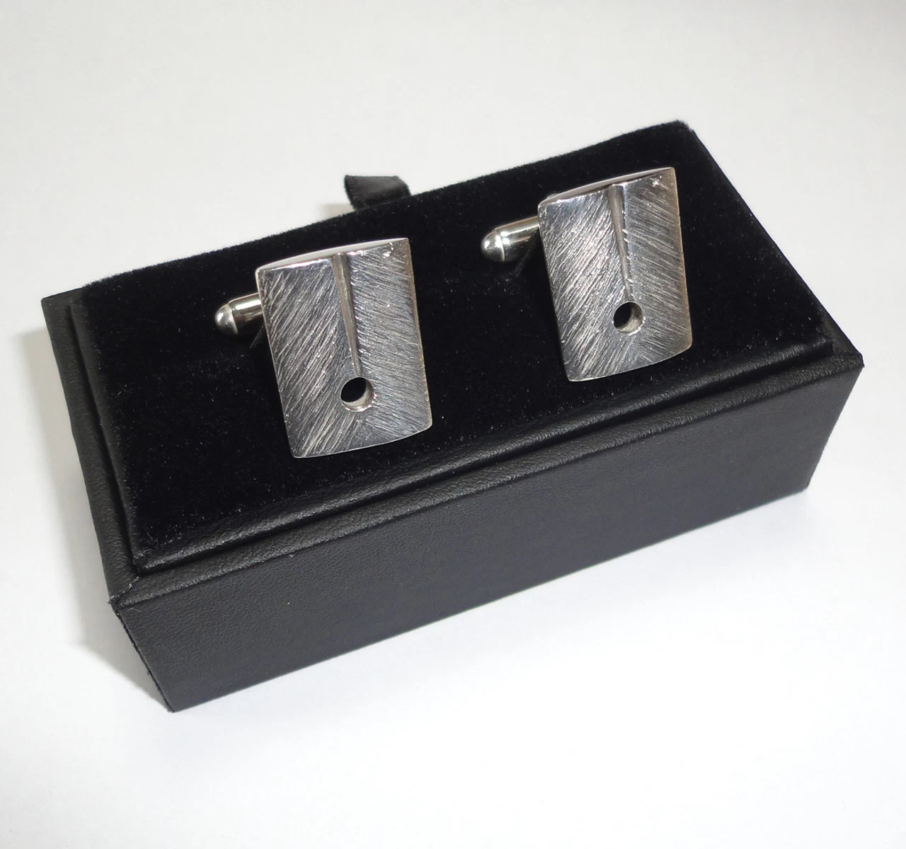 Sterling Silver Nakago Cufflinks 3 Sterling Silver Nakago Cufflinks - Image 3