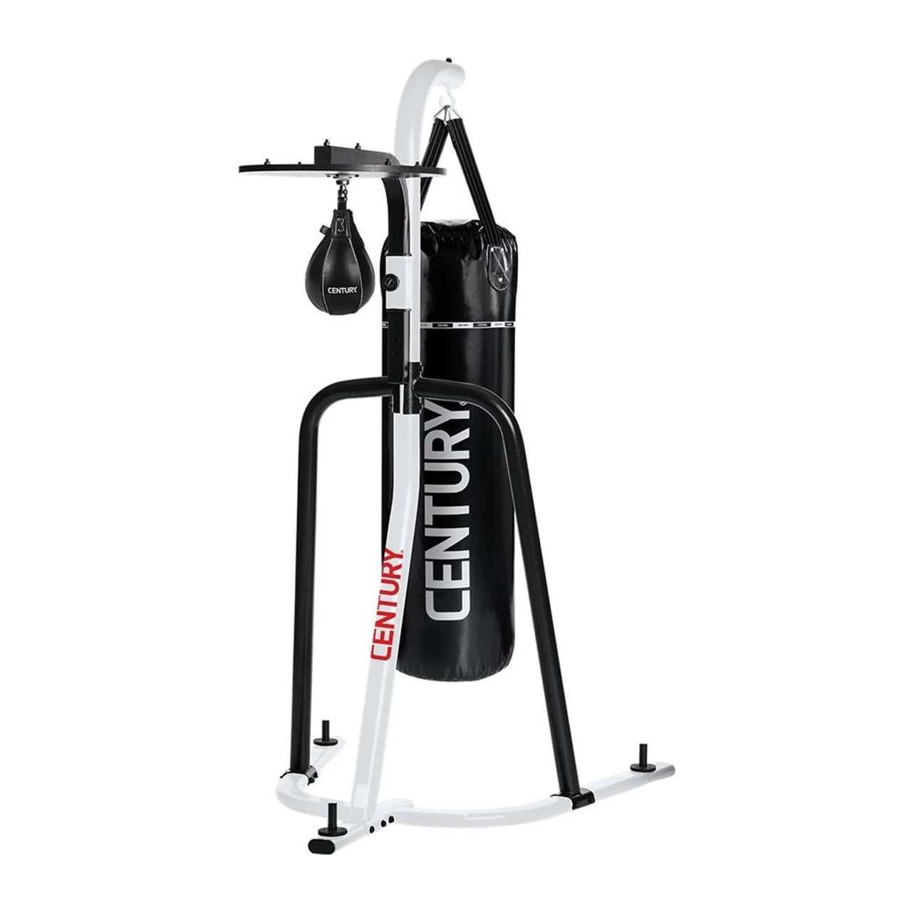 Century Boxing Workout Station White Black 2 Century Boxing Workout Station White Black - Image 2