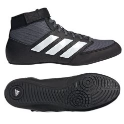 Adidas Mat Hog 2.0 Wrestling Boots Black White