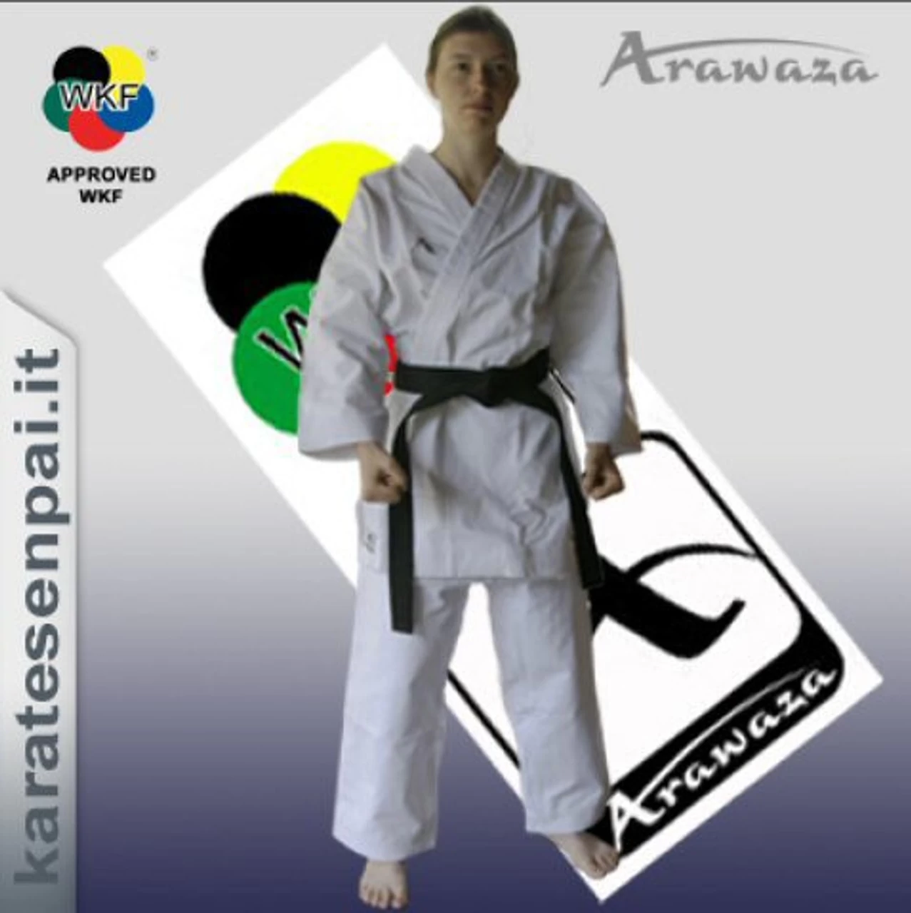 Arawaza Kids Kata Deluxe Karate Uniform 1 Arawaza Kids Kata Deluxe Karate Uniform