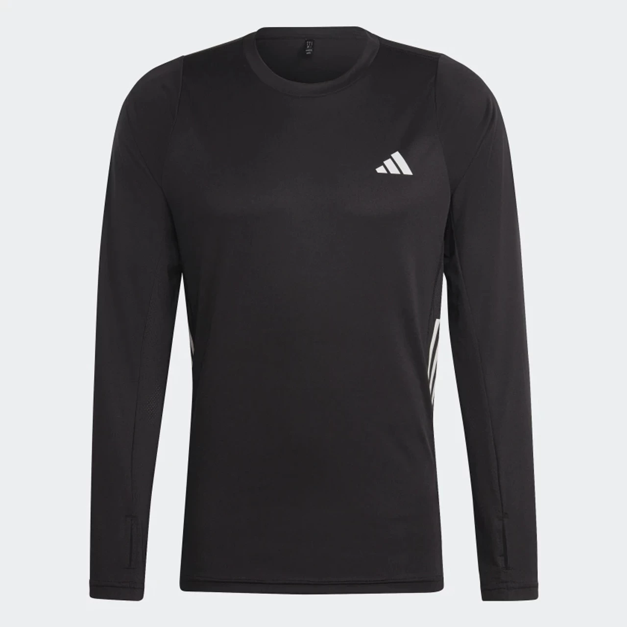 ADIDAS RUN ICONS 3 STRIPES LONG SLEEVE TOP 1 ADIDAS RUN ICONS 3 STRIPES LONG SLEEVE TOP
