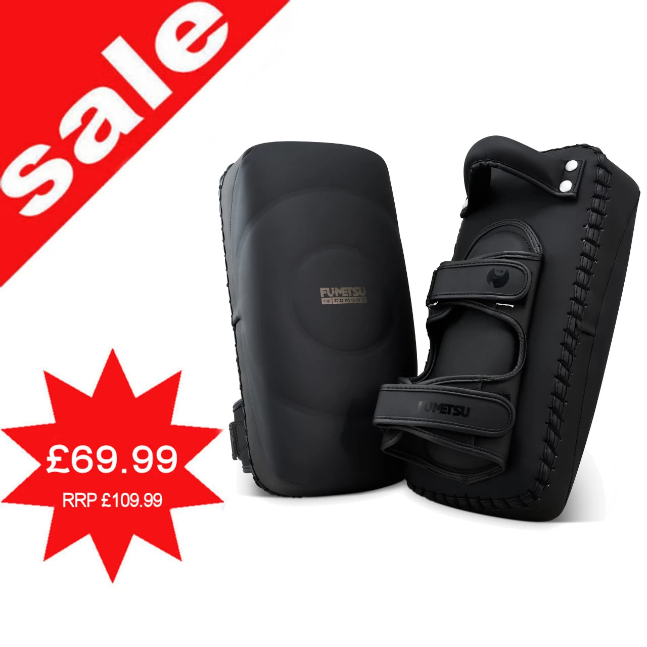 Fumetsu Ghost Mini Thai Pads Black Black 1 Fumetsu Ghost Mini Thai Pads Black Black