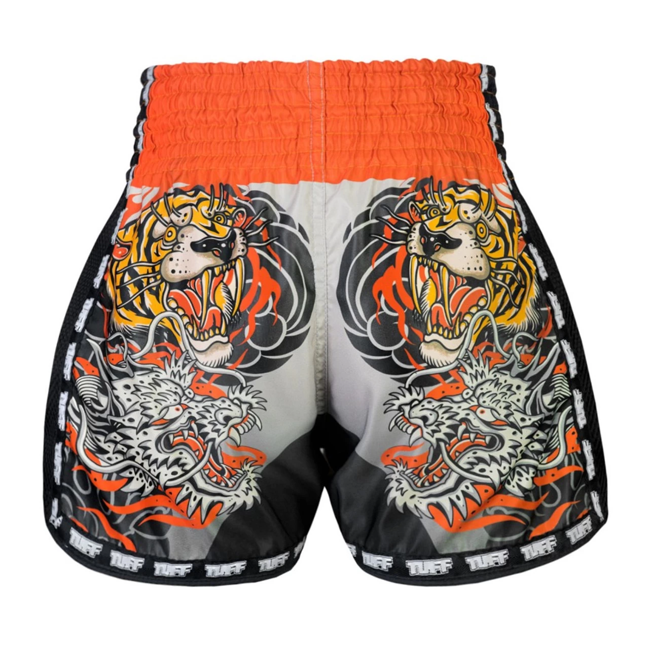 TUFF Muay Thai Shorts New Retro Style The Japanese Yin-Yang 4 TUFF Muay Thai Shorts New Retro Style The Japanese Yin-Yang - Image 4