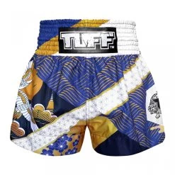 TUFF Muay Thai Shorts Majestic Crane