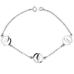 Sterling Silver Musashi Tsuba Bracelet