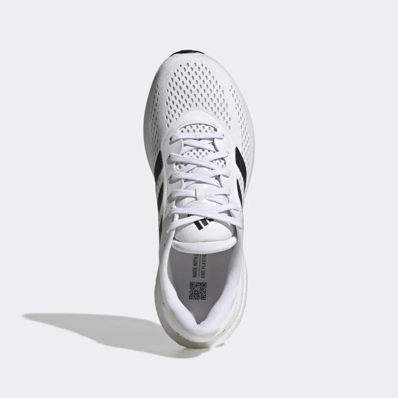 Adidas Men's Supernova Running Shoes White 3 Adidas Men's Supernova Running Shoes White - Image 3