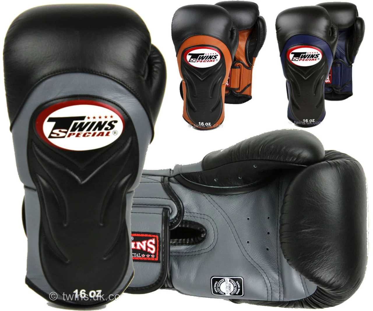 Twins Deluxe Sparring Gloves 1 Twins Deluxe Sparring Gloves