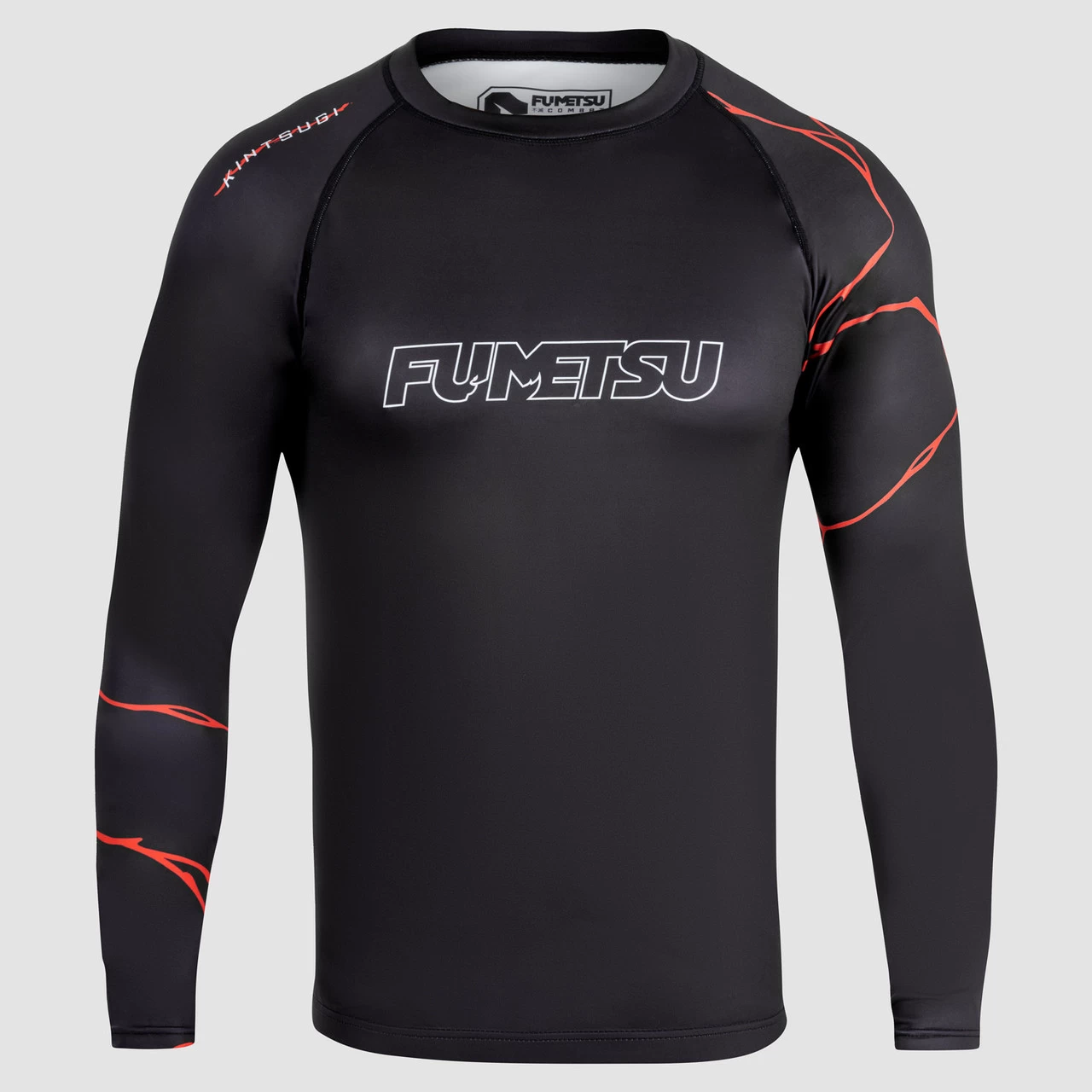 Fumetsu Kintsugi Rash Guard Black Red 2 Fumetsu Kintsugi Rash Guard Black Red - Image 2