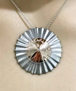 Geisha Parasol With Gold