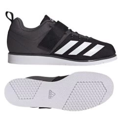 Adidas Powerlift 4 Black White Weightlifting Shoes
