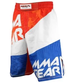 MMA Gear Evolve MMA Shorts - Orange & White