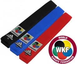 Adidas WKF Karate Belts