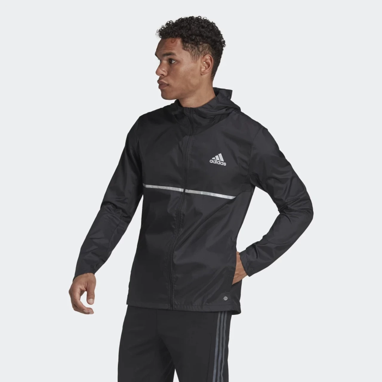 Adidas Men's Own The Run Jacket 5 Adidas Men's Own The Run Jacket - Image 5