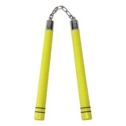 Yellow Polypropylene Full Contact Nunchaku