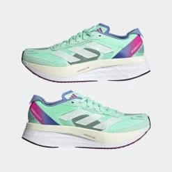 ADIDAS Adizero Boston 11 W Mint Women's Running Shoes -Boxing & Martial Arts Equipment Shop u1o35n1i2kl 32645.1679390465