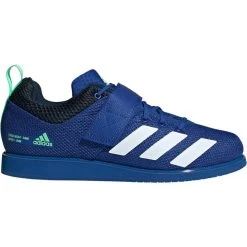 Adidas Powerlift 5 Royal Blue White Green Weightlifting Shoes